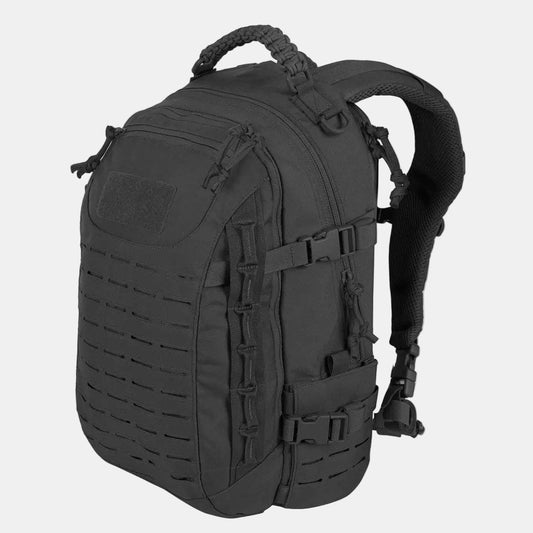 Taktisk Rygsæk Commando 30L+ til Eventyr og Hverdag Tasker Tech Butik Sort