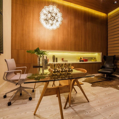 Elegant Pendellampe – Skulpturel Belysning med Botanisk Inspiration Pendant Lamp Tech Butik