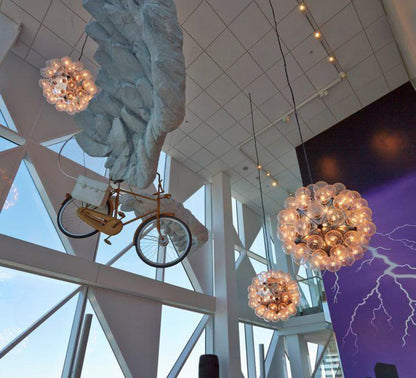 Elegant Pendellampe – Skulpturel Belysning med Botanisk Inspiration Pendant Lamp Tech Butik