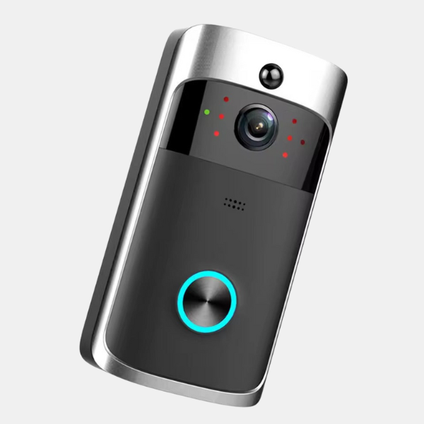 Trådløs HD WiFi Video Dørklokke – Smart Hjemmesikkerhed med Nattesyn Home Tech Butik