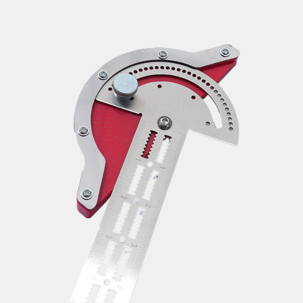 Multifunktionel Vinkelmåler & Vinkel Finder Lineal – Perfekt til Gør-Det-Selv og Professionelle Measuring Tools Tech Butik