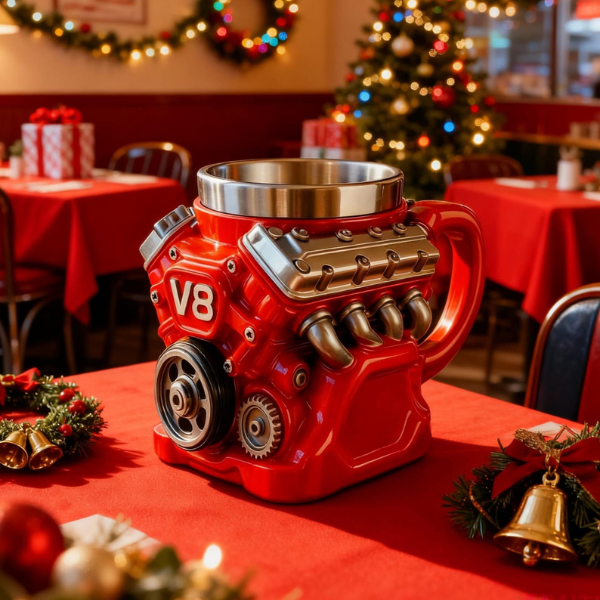 Retro Motorcykel Kaffekrus – Tidløs Stil til Kaffeglade Home & Decor Tech Butik