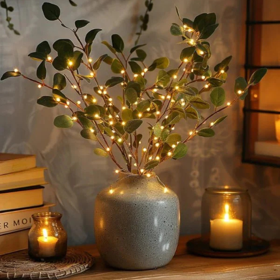 Fortryllede Grenlys – Magisk og Stemningsfuld Hjemmedekoration home decor Tech Butik