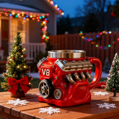 Retro Motorcykel Kaffekrus – Tidløs Stil til Kaffeglade Home & Decor Tech Butik