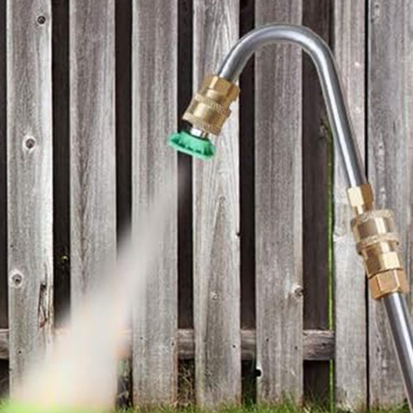 Højtryks Teleskopvaskerstang – Effektivt Rengøringssæt til Tagrender, Tag og Vægge Cleaning Tools Tech Butik