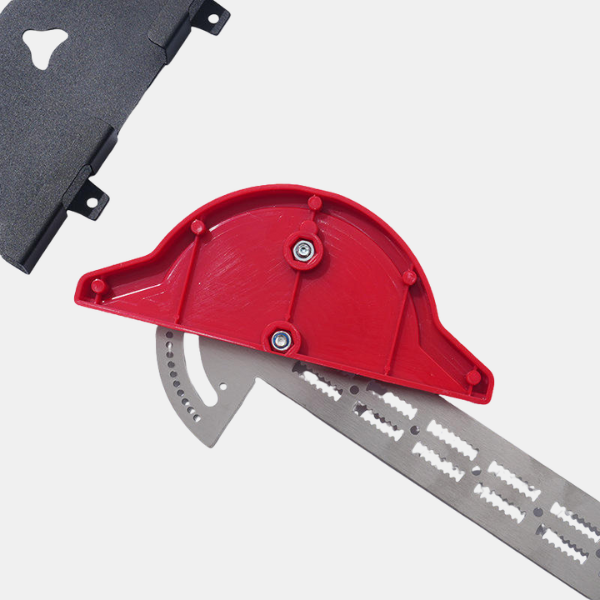 Multifunktionel Vinkelmåler & Vinkel Finder Lineal – Perfekt til Gør-Det-Selv og Professionelle Measuring Tools Tech Butik