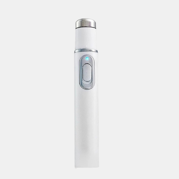 Blå Lys Hudterapi Laserpen – Kompakt Hudplejeværktøj til Daglig Brug Skin Care Tech Butik