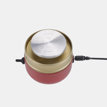 Mini elektrisk drejeskive til keramik – Kompakt og nem at bruge til kreativt lerarbejde Home Tech Butik