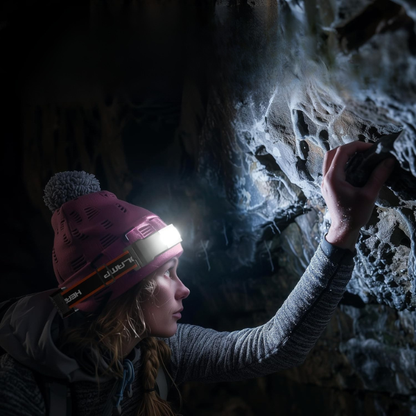 Genopladelig Pandelampe – 1000 Lumen, 230° Vidvinkel, Vandafvisende til Klar Udendørsbrug Headlamps Tech Butik