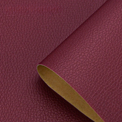 Selvklæbende Læderlap – Nem Reparation til Møbler og Tilbehør Leather Repair Patch Tech Butik Bourgogne 50cm X 68cm
