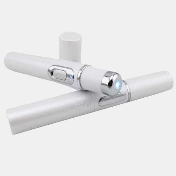Blå Lys Hudterapi Laserpen – Kompakt Hudplejeværktøj til Daglig Brug Skin Care Tech Butik