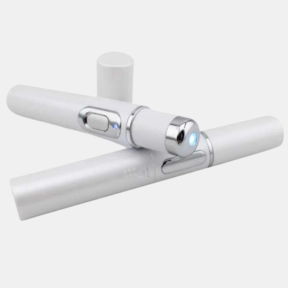 Blå Lys Hudterapi Laserpen – Kompakt Hudplejeværktøj til Daglig Brug Skin Care Tech Butik