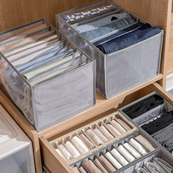 Skabsorganisator – Pladsbesparende opbevaringsløsning til et ryddeligt og ordentligt garderobeskab Storage & Organization Tech Butik