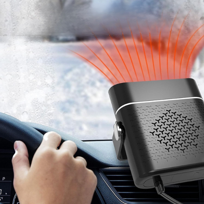 Bærbar bilvarmer – 4-i-1 blæser til opvarmning, nedkøling og afrimning Heaters Tech Butik