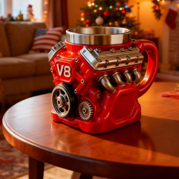 Retro Motorcykel Kaffekrus – Tidløs Stil til Kaffeglade Home & Decor Tech Butik