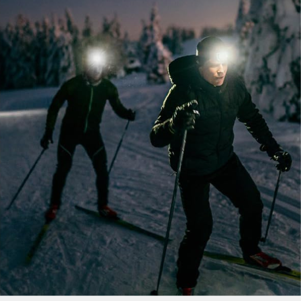Genopladeligt Pandelampe – 8 Tilstande, Vandtæt, USB-Genopladelig med Rødt & Hvidt Lys Headlamps Tech Butik