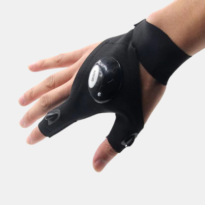 Vandtætte Handsker med Indbyggede LED-lys Hand Gloves Tech Butik