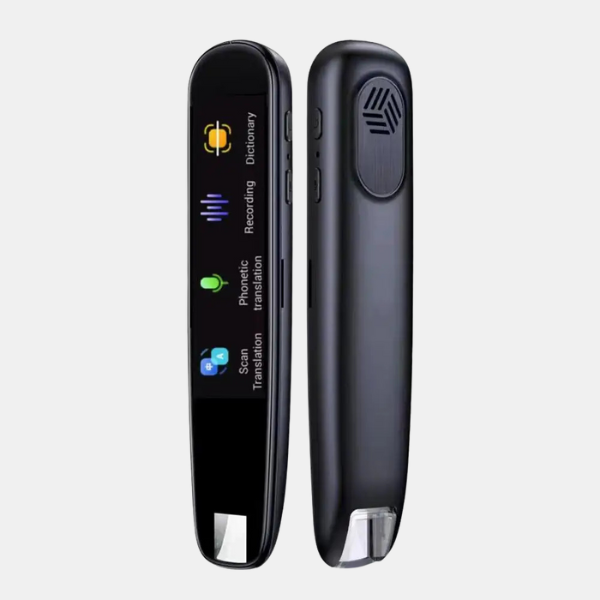 Bærbar Smart Oversætterpen – Øjeblikkelig Flersproget Tekstgenkendelse Electronics & Gadgets Tech Butik Sort Pen