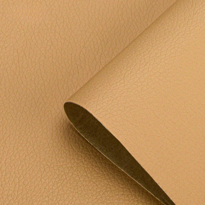 Selvklæbende Læderlap – Nem Reparation til Møbler og Tilbehør Leather Repair Patch Tech Butik Khaki 50cm X 68cm
