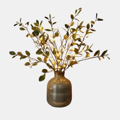 Fortryllede Grenlys – Magisk og Stemningsfuld Hjemmedekoration home decor Tech Butik Oliven gren