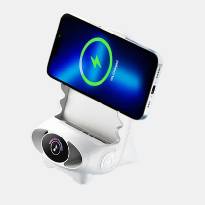 Multifunktionel Telefonholder – Justerbar & Stabil Support Electronics & Gadgets Tech Butik Hvid