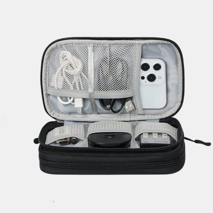 Rejse-kabelorganiseringspung – Kompakt opbevaring til ledninger og gadgets Bags, Pouches & Wallets Tech Butik