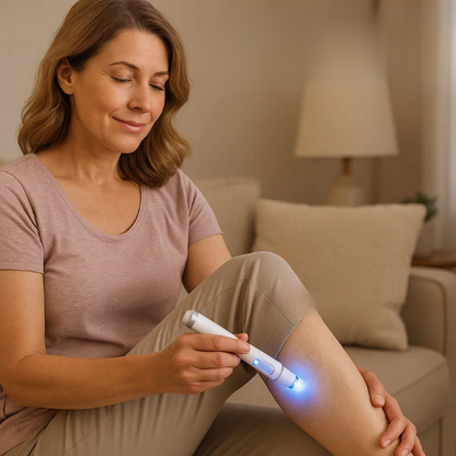 Blåt lysterapi-laserpen – Målrettet lindring af åreknuder og forbedret blodcirkulation Massage & Relaxation Tech Butik