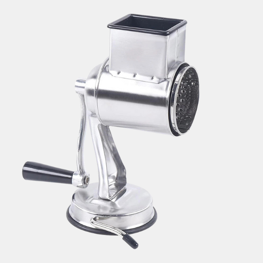 Multifunktionel Roterende Madrivjern – Riv og Skær Til Nem Madforberedelse Multi-Functional Kitchen Rotary Food Grater/Shredder/Slicer Tech Butik