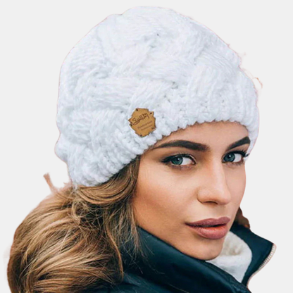 Komfortabel Strikket Hue – Blød, Hyggelig Varme til Hverdagsbrug muts beanie Tech Butik Hvid En størrelse