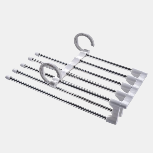 Multifunktionel Buksehylde – Pladsbesparende og organiseret tøjopbevaring Storage & Organization Tech Butik Hvid