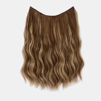 Øjeblikkelig Glam Hårforlængelser – Hurtig Volume & Længdeforvandling Hair extensions Tech Butik Mellem askebrun 40cm