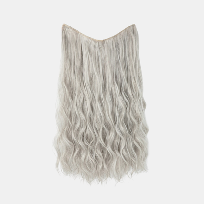 Øjeblikkelig Glam Hårforlængelser – Hurtig Volume & Længdeforvandling Hair extensions Tech Butik Sølv 40cm