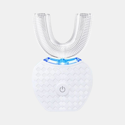 Ultralyd Elektrisk Tandbørste – 360° Dybderens for Strålende Tænder Electronics & Gadgets Tech Butik Hvid