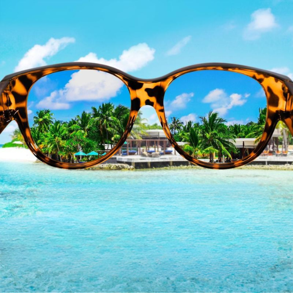 Ultra Shade Polaroid-Overbriller – Behagelig pasform med klar solsyn Sunglasses Tech Butik