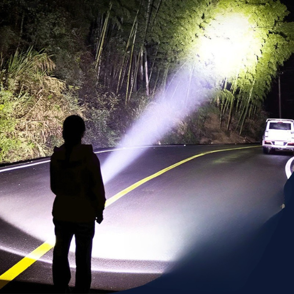 Genopladelig Mini LED Lommelygte – Bærbar og Energi Effektiv Light Tech Butik