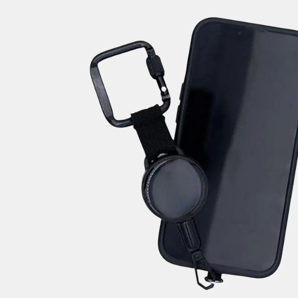 Udtrækkelig Telefonsikringsholder – Anti-tyveri Design med Bælteclip Phone Security Holder Tech Butik