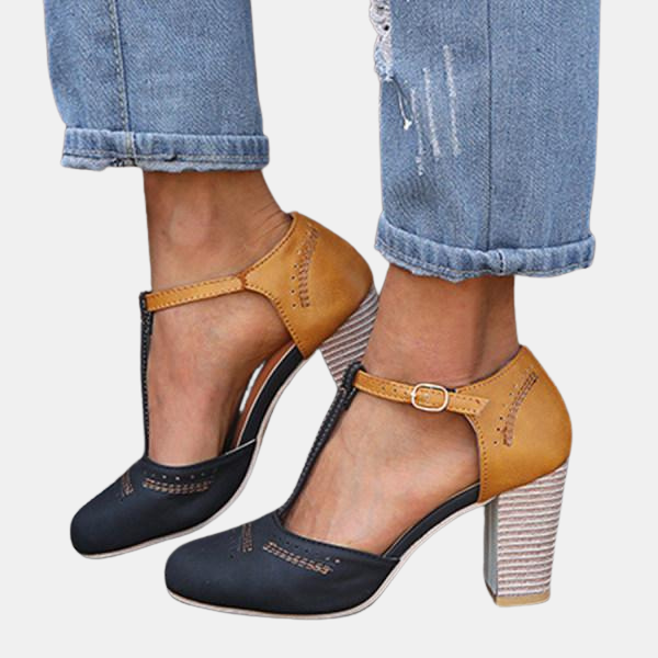 Elegante Kvinde Højhælede Sko – Sofistikeret Look med Overlegen Pasform Shoes Tech Butik Sort 35