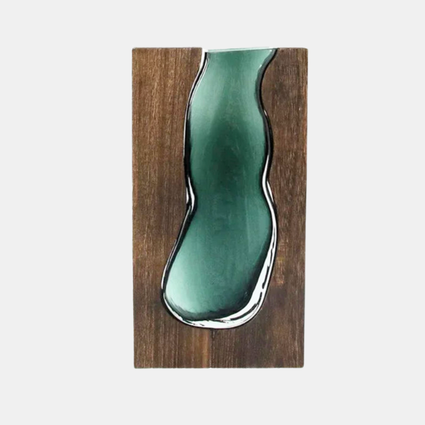 Nordisk Live Edge Vase – Minimalistisk Naturinspireret Dekoration Vases Tech Butik 32cm Vase