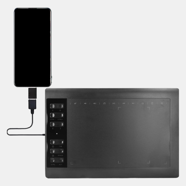 Digital tegnetablet – skitseblok med stylus Large Digital Drawing Art Tablet Sketch Pad With Pen Tech Butik