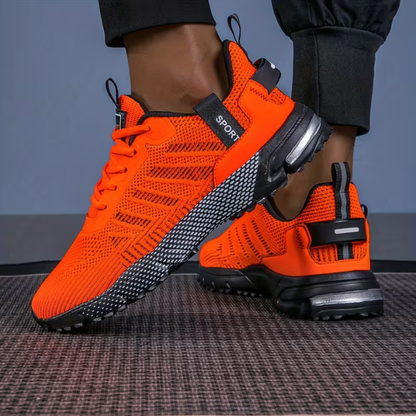 Åndbare Sportssko – Let Komfort til Aktiv Præstation Shoes Tech Butik Orange Rød 40