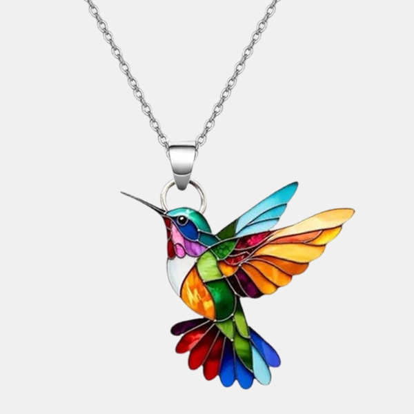 Elegant Kolibri Halskæde – Moderne Design med Tidløs Elegance Necklace Tech Butik 2 Halskæder + Gratis Øreringe Guld