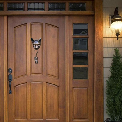 Håndlavet Væghængt Dørklokke – Unik Dekorativ Skulptur Door knocker Tech Butik