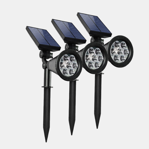 Soldrevet Havespotlight – Miljøvenlig Udendørsbelysning Outdoor Lights Tech Butik