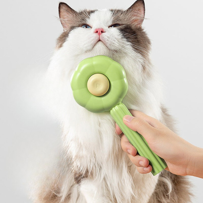 Kæledyrshår Rengøringsbørste – Selvrenser og Masserende Plejeværktøj Pets Tech Butik