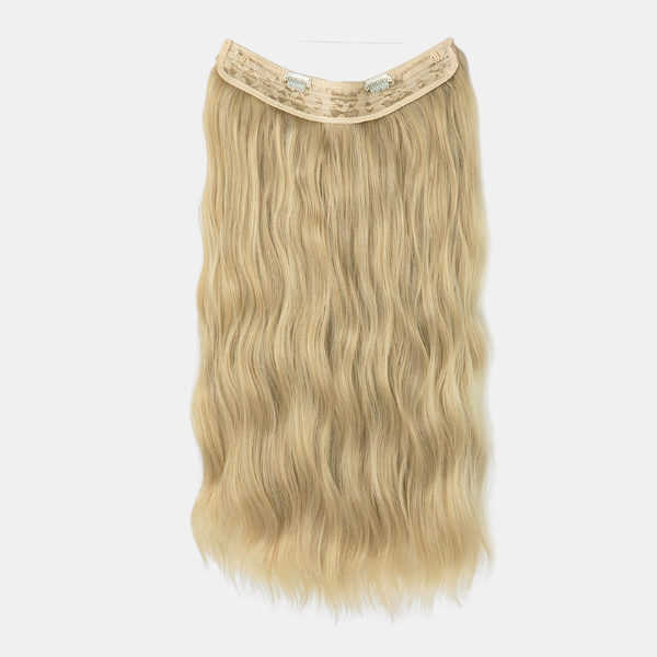 Øjeblikkelig Glam Hårforlængelser – Hurtig Volume & Længdeforvandling Hair extensions Tech Butik Naturlig blondine 40cm