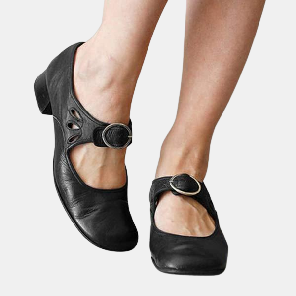 Stilfulde Dame Lædersko – Komfort Hele Dagen for Smertefri Fødder Flats Tech Butik