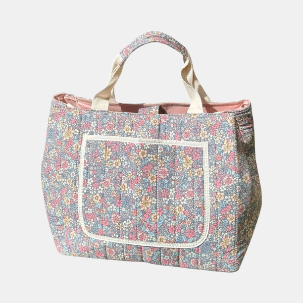 Blomstertaske – Stilfuld og rummelig hverdagstaske Tote Bag Tech Butik