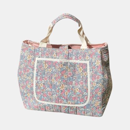 Blomstertaske – Stilfuld og rummelig hverdagstaske Tote Bag Tech Butik