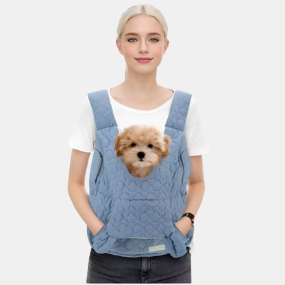 Ekstra Rummelig Transporttaske til Kæledyr – Komfortabel og Sikker Rejse for Katte og Hunde Pets & Supplies Tech Butik Blå M