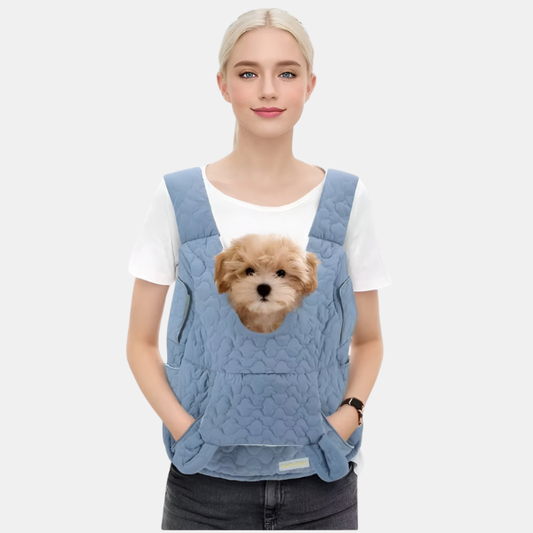 Ekstra Rummelig Transporttaske til Kæledyr – Komfortabel og Sikker Rejse for Katte og Hunde Pets & Supplies Tech Butik Blå M